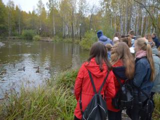 Пермские школьники с удовольствием ходят на "Прогулки с экологом"